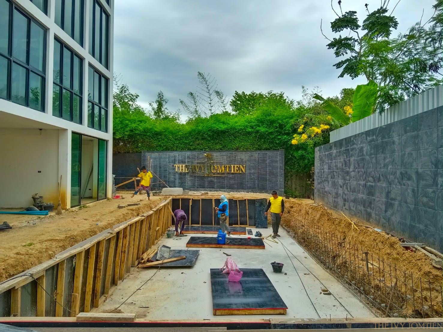 The Ivy Jomtien Beach Pattaya Update Construction