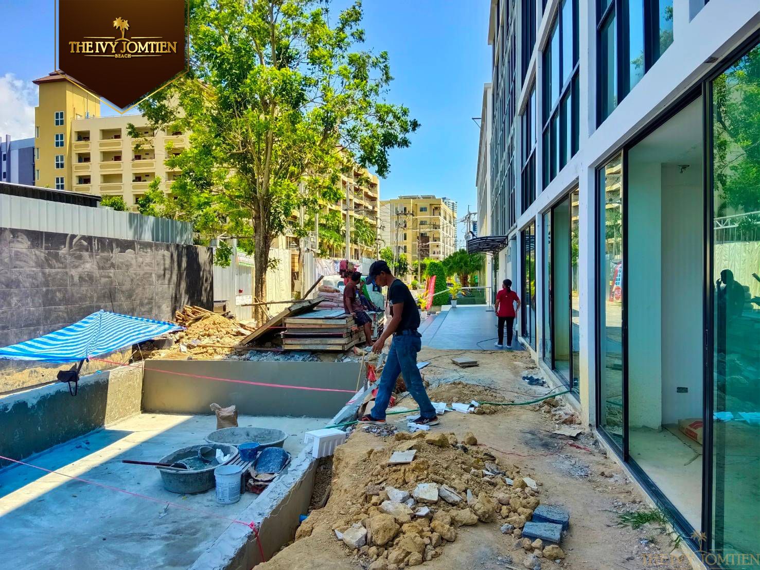 The Ivy Jomtien Beach Pattaya Update Construction