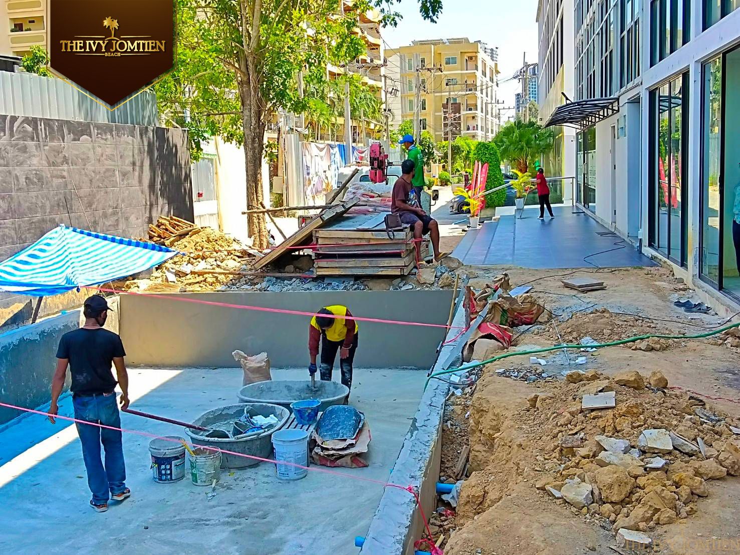 The Ivy Jomtien Beach Pattaya Update Construction